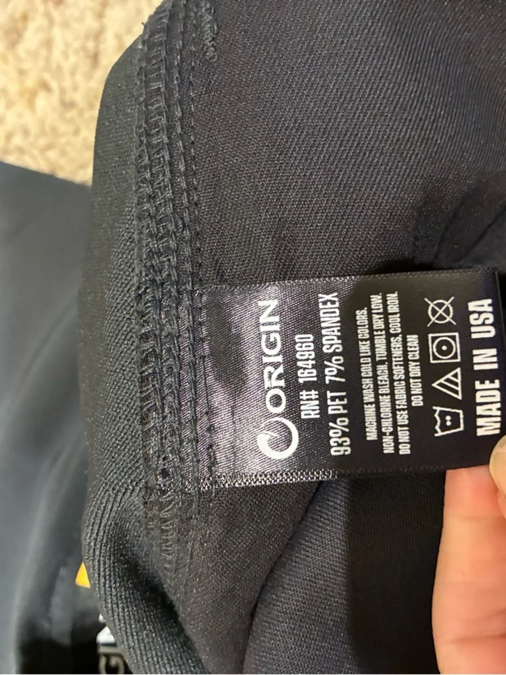 Origin Men’s USA Tactical Work Pants Black Size 32/R Utility Pants
